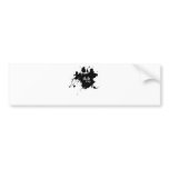 Dubstep Spatter bumper stickers