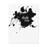 Dubstep Spatter postcards