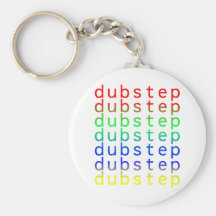 Dubstep Text Colour Spectrum Keychains