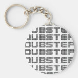 Dubstep Text Key Chains