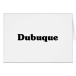 Dubuque Classic t shirts Cards