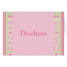 Duchess Modern Circles Name Card
