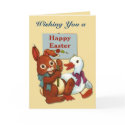 Duck and Bunny Easter cards