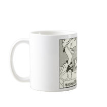 Duck and Cover - distressed Coffee Mug