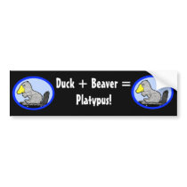 Duck + Beaver = Platypus!