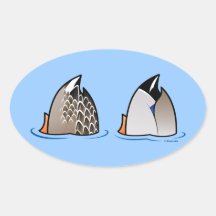 Duck Butts Stickers