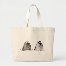 Duck Butts Tote Bags