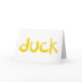 Duck Card