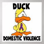 Duck Domestic Violence Posters