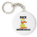 Duck Endometriosis keychains
