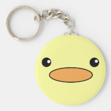 Duck Face Keychain