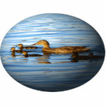 Duck Family on Sphere Photo Sculpture photo sculptures