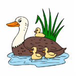 Duck Family photo sculptures