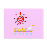 Duck Family postcards