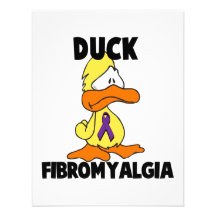 Duck Fibromyalgia Invitations