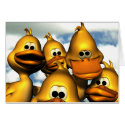 Duck Gathering Card