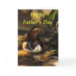 Duck, Happy Father's Day cards