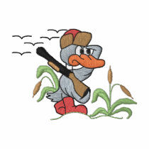 Duck Hunter Embroidered Polo Shirt