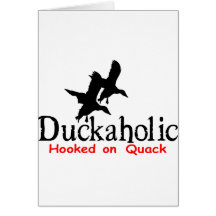 DUCK HUNTING GREETING CARDS