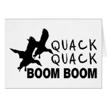 DUCK HUNTING GREETING CARDS