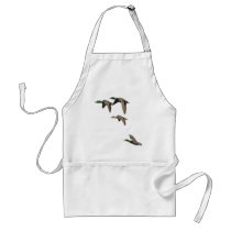 Duck Hunting Mallards in Flight Apron