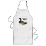 Duck in Snow aprons
