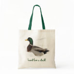 Duck in Snow bags