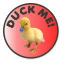Duck Me Sticker