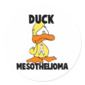 Duck Mesothelioma stickers