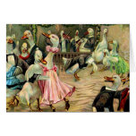 Duck Nightclub Greeting Card