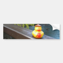 Duck Rail Bumper Stickers