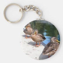 Duck Row Key Chain