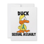 Duck Sexual Assault invitations