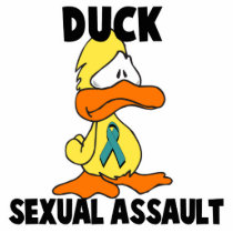 Duck Sexual Assault Photo Cut Out