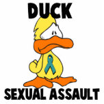 Duck Sexual Assault photo sculptures