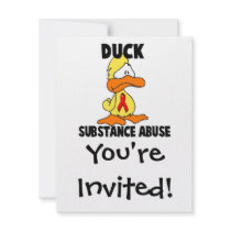 Duck Substance Abuse Announcements