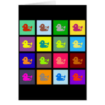 Duck Tile Wallpaper Cards