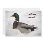 Duck Winter Solstice Party invitations