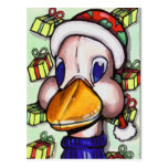 duck x-mas postcards
