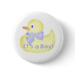 Duckie It's a Boy buttons