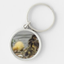 duckling keyring key chains