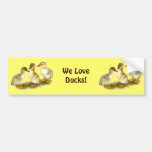 Ducklings:  Buff Orpingtons Bumper Stickers