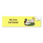 Ducks:  Pastel Calls bumper stickers