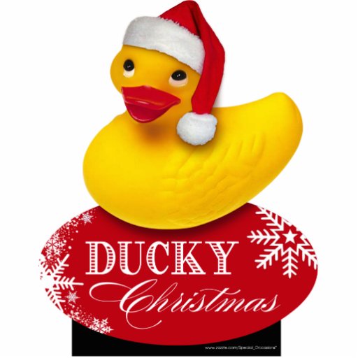 Ducky Christmas Santa Rubber Duck | Zazzle