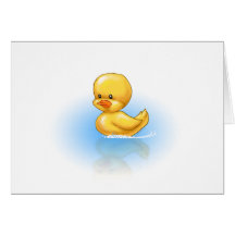Ducky Greeting Card