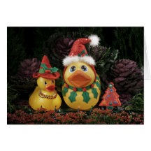 Ducky Holidays! Greeting Card