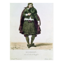 Ducroisy in the title role of Tartuffe Post Cards