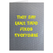 Duct Tape Get Well Soon Greeting Cards