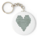 Duct Tape Heart keychains