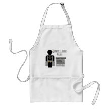 Duct Tape Man Aprons